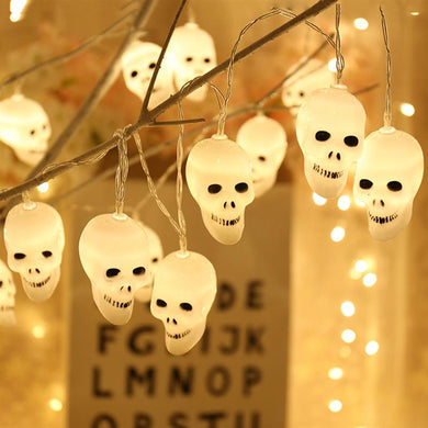 LED Decorative Halloween Cute Skull Light String for Festival