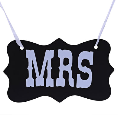 MR MRS Chair Bunting Banner Wedding Photo Props