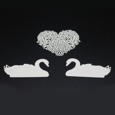 DIY Love Heart Duck Design Metal Cutting Dies Set for Decoration