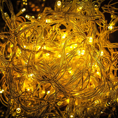 300LED 3 x 3M Party Wedding Christmas Curtain Fairy Lights USB String Light Home Remote Control